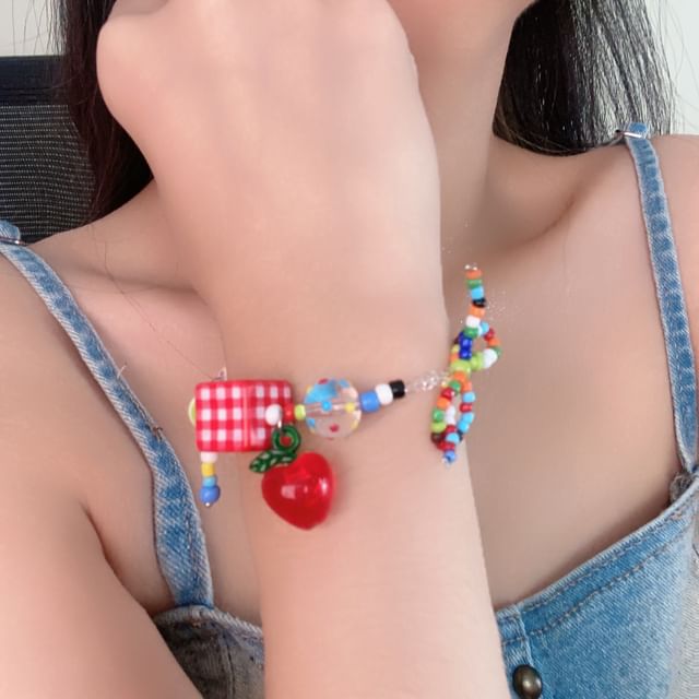 Choker Acrylic Bracelet Charm /