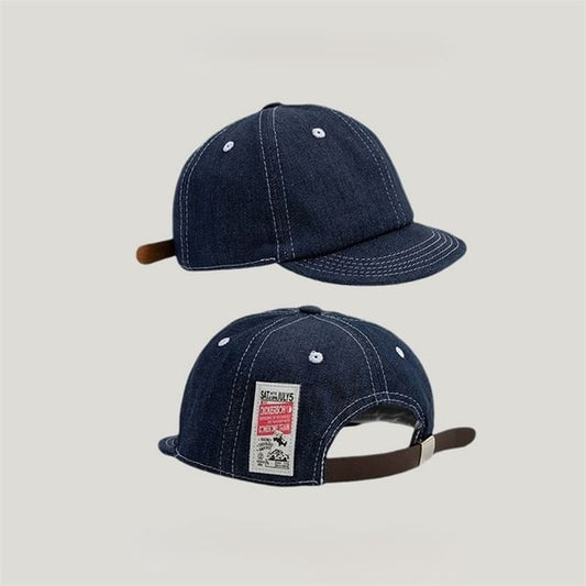 Cap Denim Applique Baseball