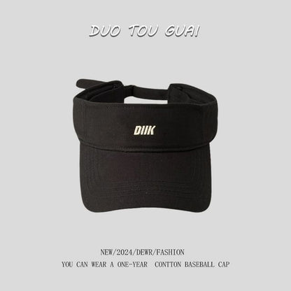 Sun Embroidered Visor Letter