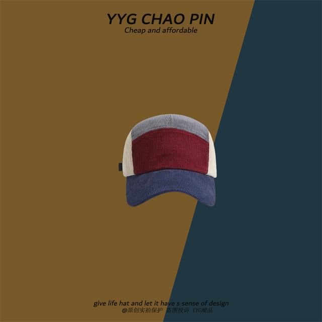 Cap Block Baseball Color