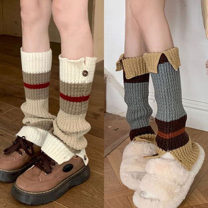 Cable Knit Leg Warmers / Set