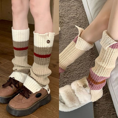 Cable Knit Leg Warmers / Set