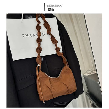 Strap Bag Crossbody Plain Ruched