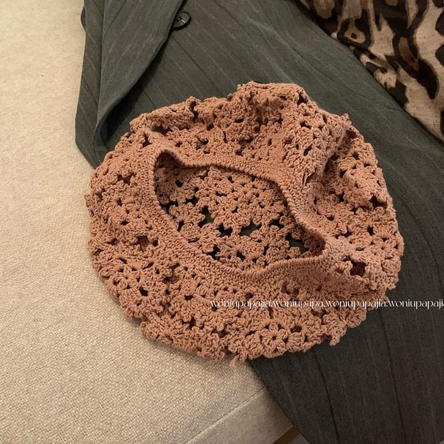 Plain Crochet Beret