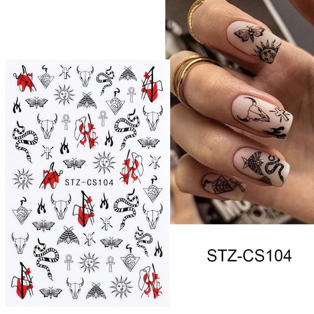 Print Nail Art Stickers