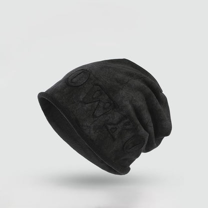 Dye Beanie Lettering Applique Tie