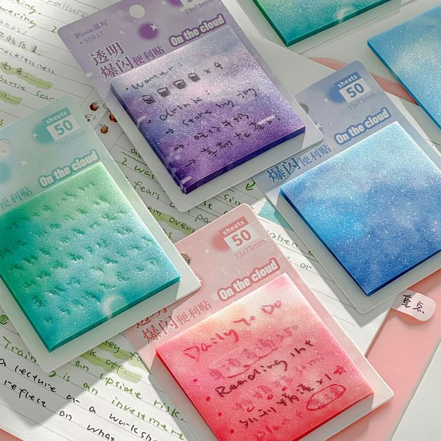 Sticky Notes With Casing Glitter Sticky Note – Wonderland Case