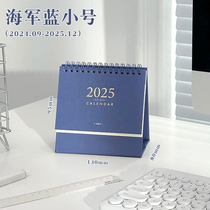 Plain Desktop Calendar 2025