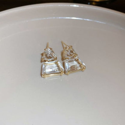 Alloy / Earring (Various Rhinestone Designs) Glaze