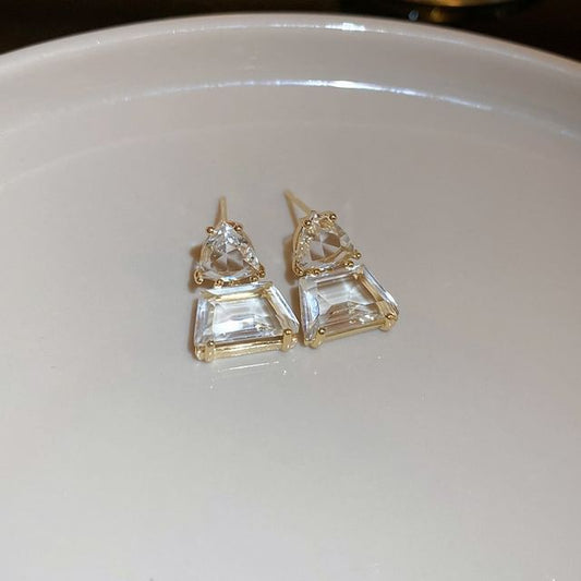 Alloy / Earring (Various Rhinestone Designs) Glaze