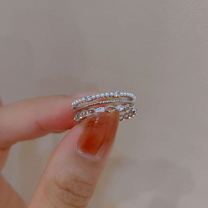 Rhinestone Designs) (Various Alloy Ring