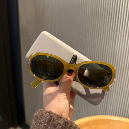 Oval Frame Sunglasses