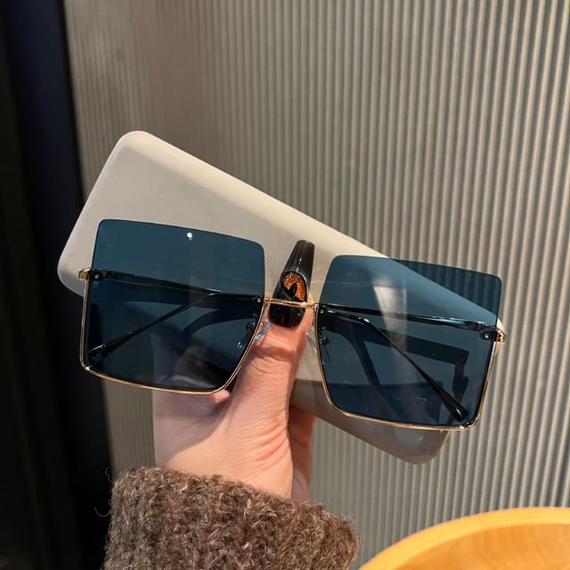 Frame Sunglasses Half