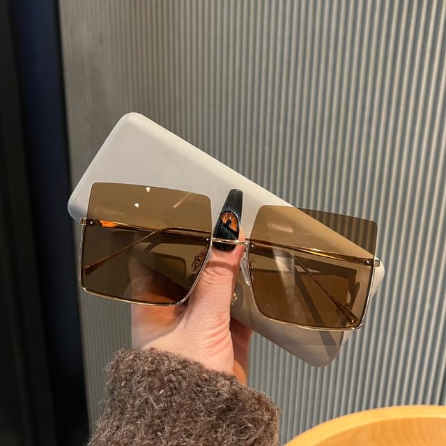 Frame Sunglasses Half