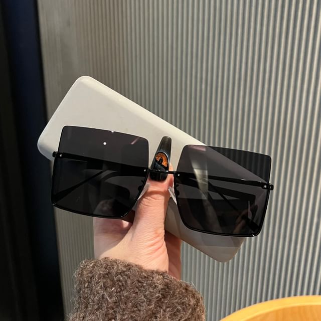 Frame Sunglasses Half