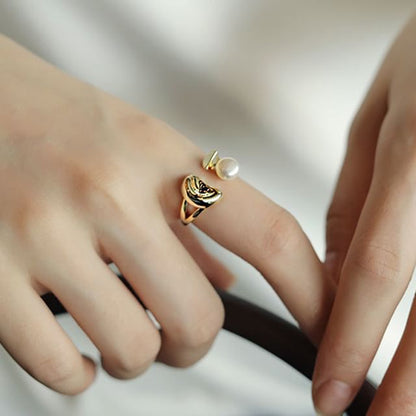 / Freshwater Ring Set Pearl