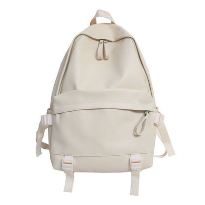 Faux Backpack Multi-Pocket Leather