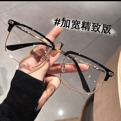 Eyeglasses Frame Metal Square