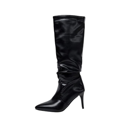 Stiletto Boots Heel Tall