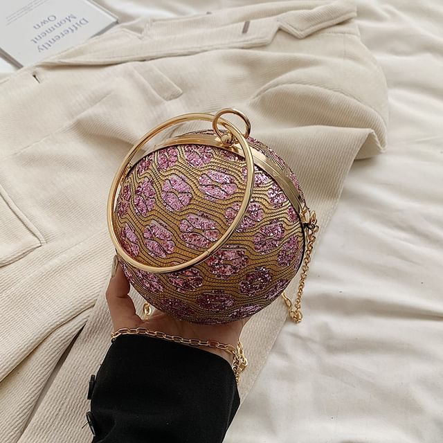 Evening Sphere Bag Sequin