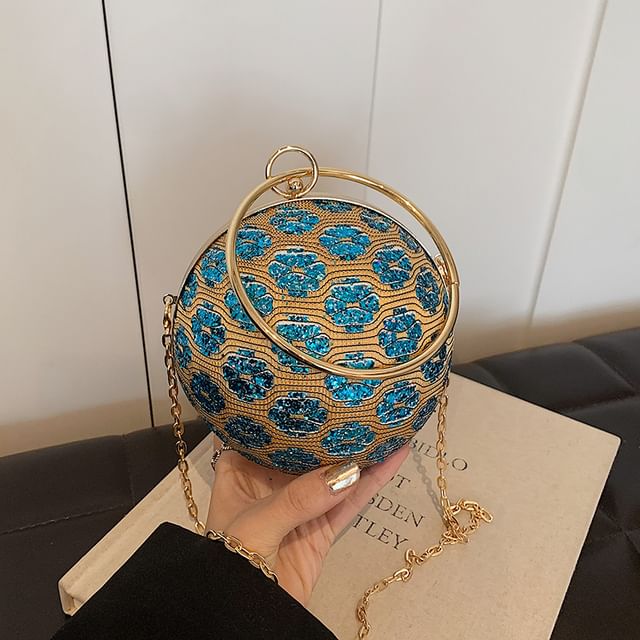 Evening Sphere Bag Sequin