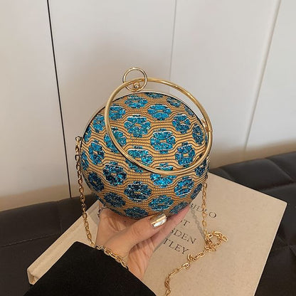 Evening Sphere Bag Sequin