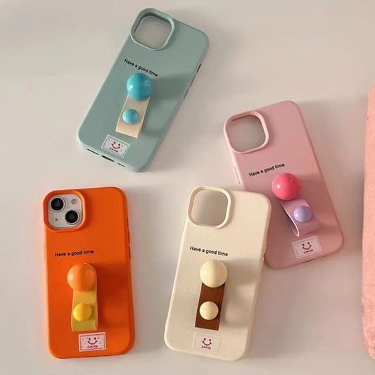 Case Phone Strap Beaded Finger