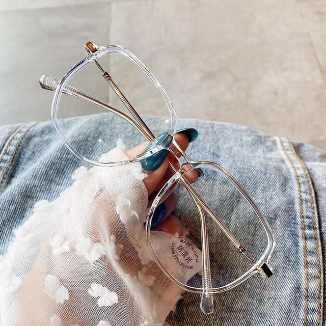 Blocking Round Eyeglasses Blue Light