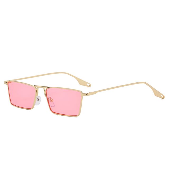 Metal Frame Sunglasses Square