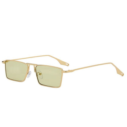 Metal Frame Sunglasses Square
