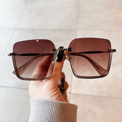 Sunglasses Frame Half Square