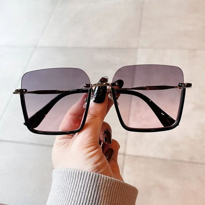 Sunglasses Frame Half Square