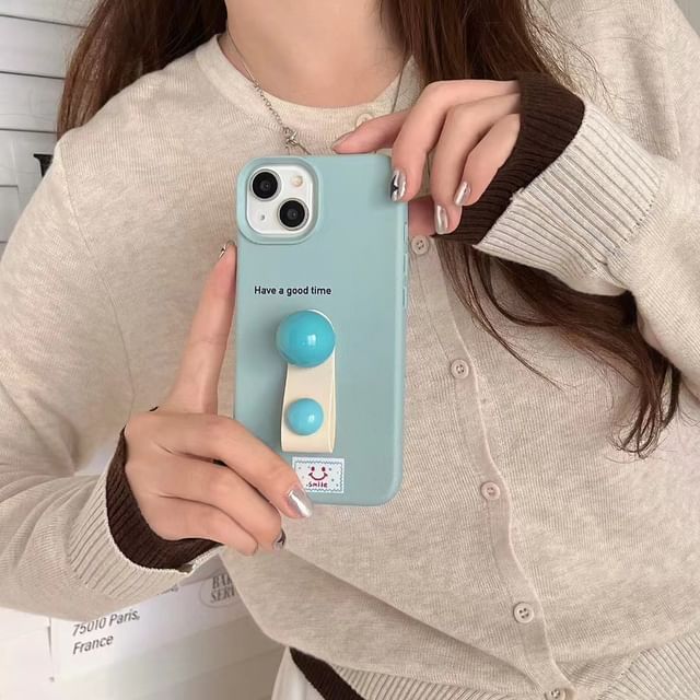 Case Phone Strap Beaded Finger