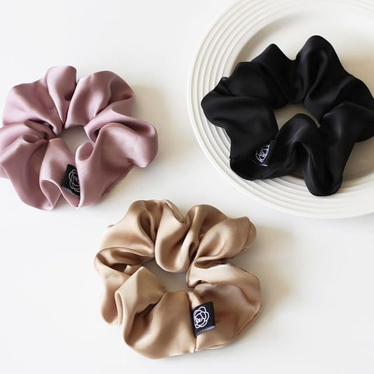 Flower Applique Hair Tie