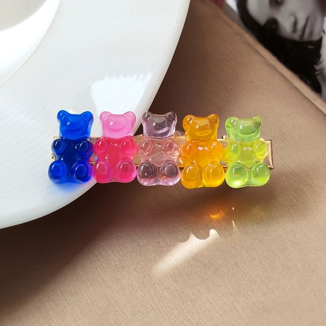 Clip Bear Gummy Hair