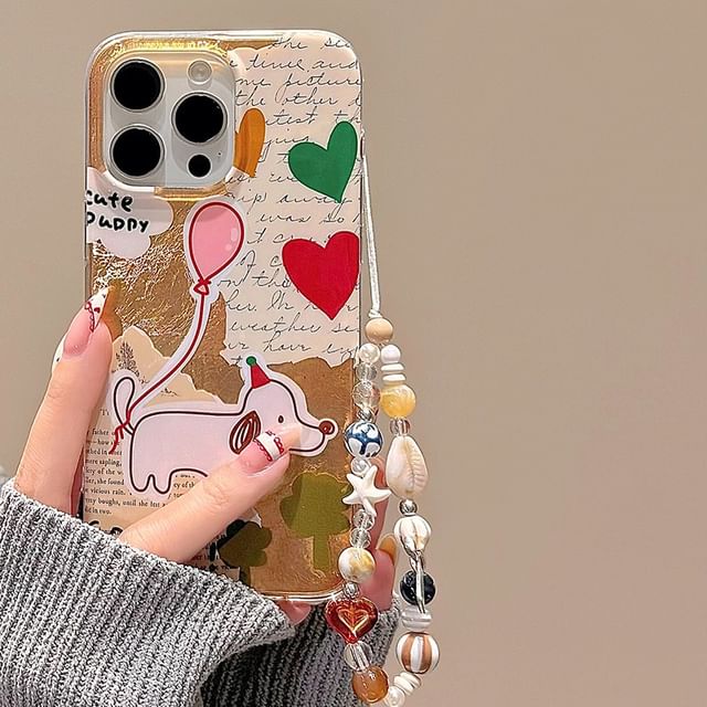 Dog Strap Case Phone