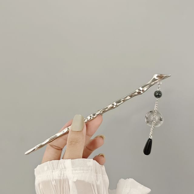 Beaded Alloy Hair Stick