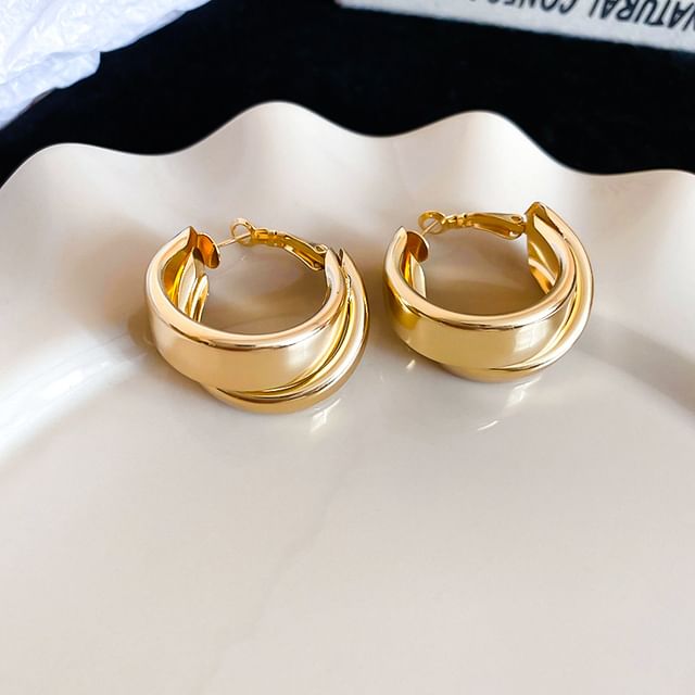 Earring Layered Hoop