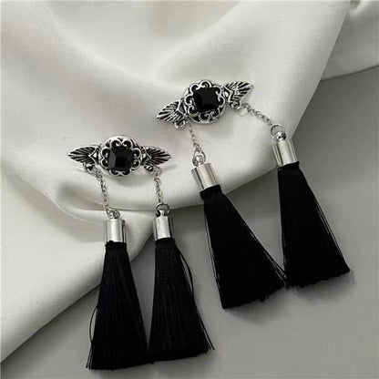Drop / Tassel Set Earring Rhinestone Stick Hair