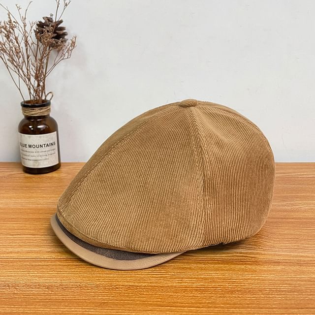 Corduroy Cap Flat