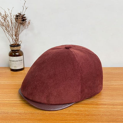 Corduroy Cap Flat