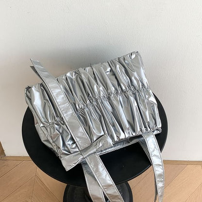 Tote Bag Ruched Bow