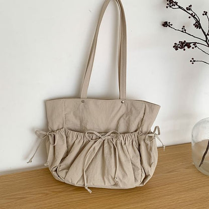 Bag Tote Bow Multi-Pocket