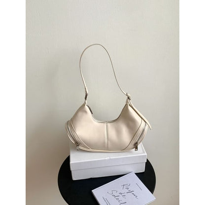 Denim Shoulder Bag Multi-Pocket