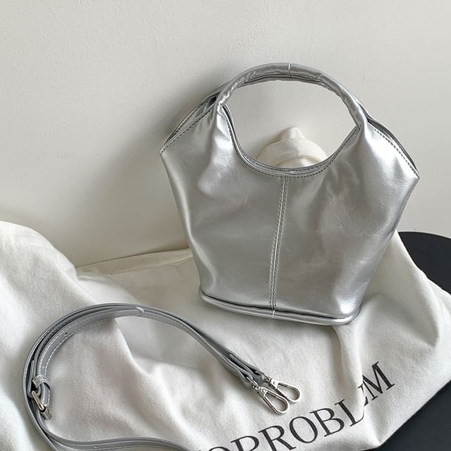 Leather Faux Crossbody Bag