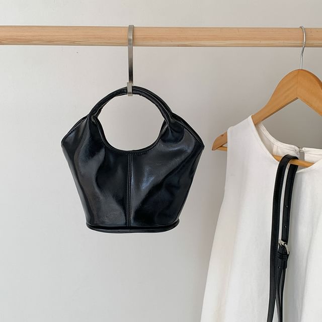 Leather Faux Crossbody Bag