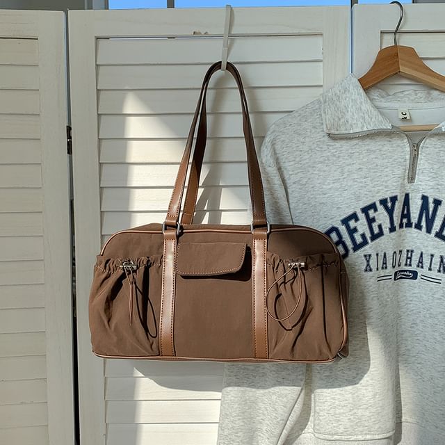 Multi-Pocket Bag Tote Drawstring