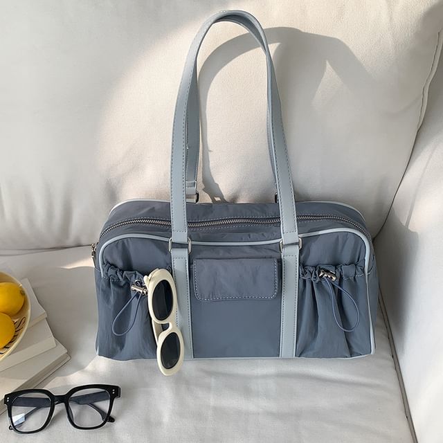 Multi-Pocket Bag Tote Drawstring