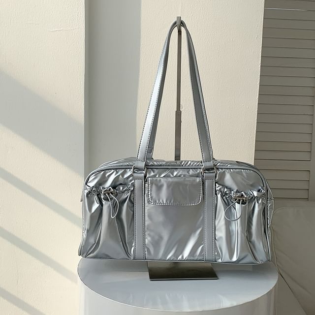 Multi-Pocket Bag Tote Drawstring