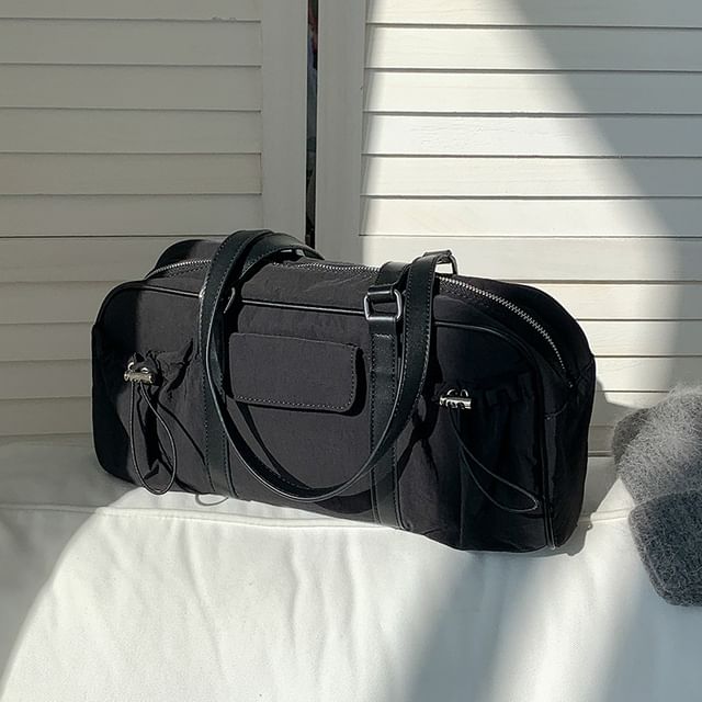 Multi-Pocket Bag Tote Drawstring